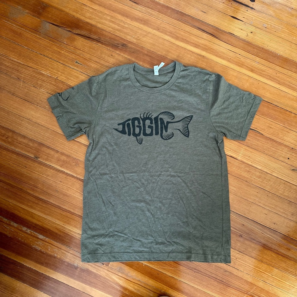 Jigging with Jordan fishing shirt